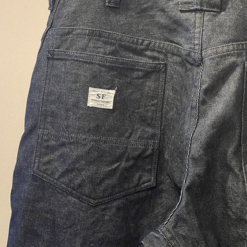 SASSAFRAS -Sprayer 5+ Pants- (13.5oz Denim) | c