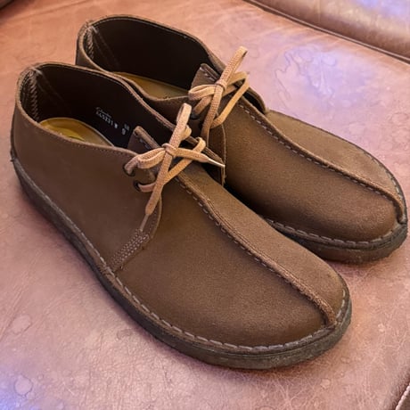 DEADSTOCK Clarks “deserttrek”  Made in England🏴󠁧󠁢󠁥󠁮󠁧󠁿 “Coke suède”