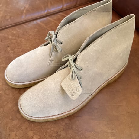 -DEAD STOCK- Clarks desert boots  made in England  size GB8h US8h FIT Ｆ