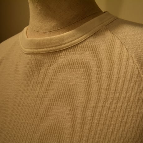kenneth field  L/S THERMAL CREWNECK(NATURAL)