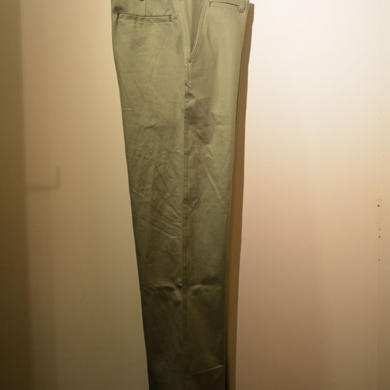 GQ2564◇SASSAFRAS : Sprayer Stream Pants◇ SASSAFRAS -sprayer stream pants‐OliveHBT | cred
