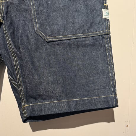 SASSAFRAS Fall Leaf Spayer Pants 1/2 13.5o.z Denim size Ｍ