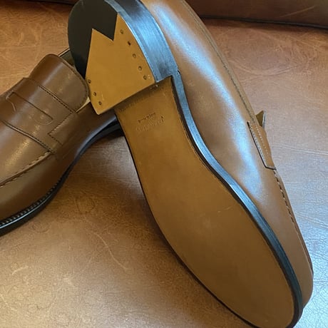 J.M.Weston Signature loafer #180 TAN BROWN size 6 D