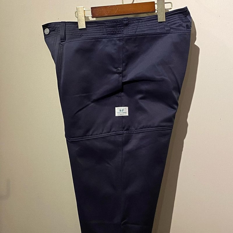 SASSAFRAS -Fall Leaf Sprayer Pants- (NAVY) | cr