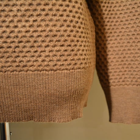 GRP WAFFLEKNIT‐lightweight‐ CAMEL