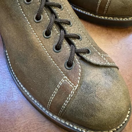 ZINTALA LINE-MAN BOOTS  GUIDI&ROSELLINI OLIVE VACETTA LEATHER