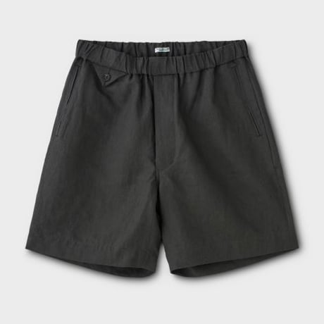 PHIGVEL‐MAKERS Co． Linen Easy Shorts (SEPIAGRAY)