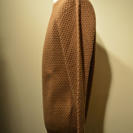 GRP WAFFLEKNIT‐lightweight‐ CAMEL