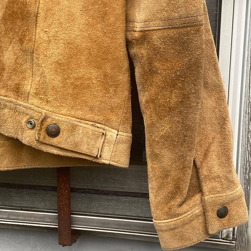 Levis 60's 3rd type suede jacket Big“E” -made i