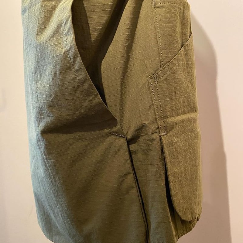 SASSAFRAS-Landscaper Vest-Olive（ cotton ripstop