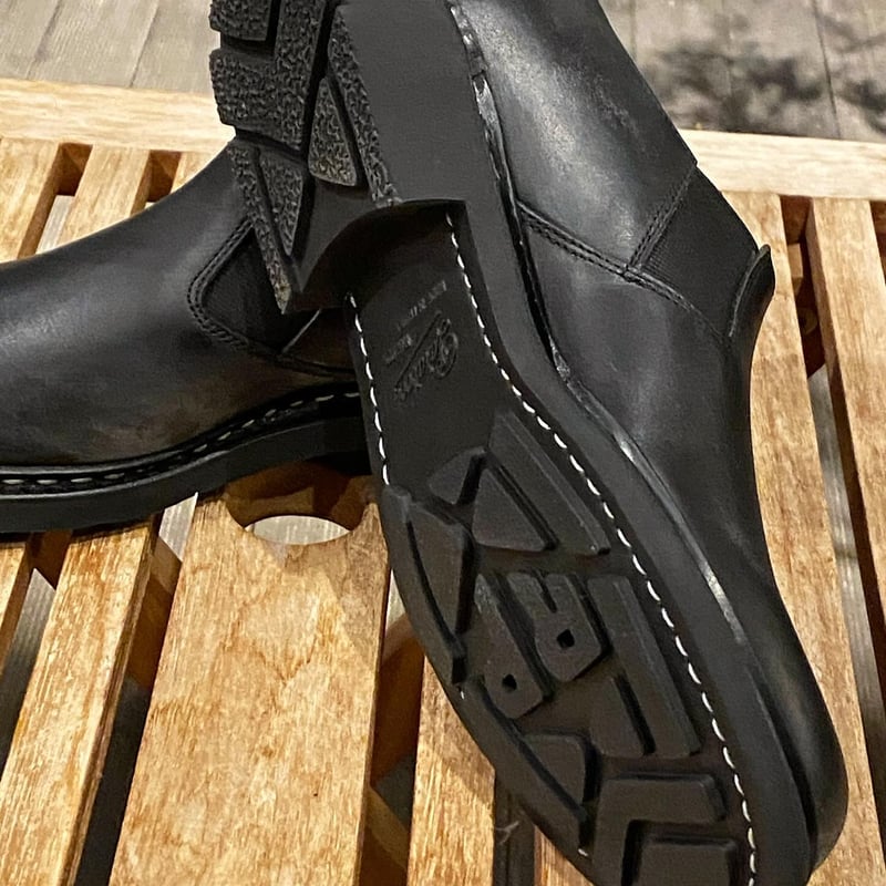 靴 Paraboot PHOTON NOIR UK7 Paraboot PHOTON/TEX Photon side gore boots black NOIRE - LIS