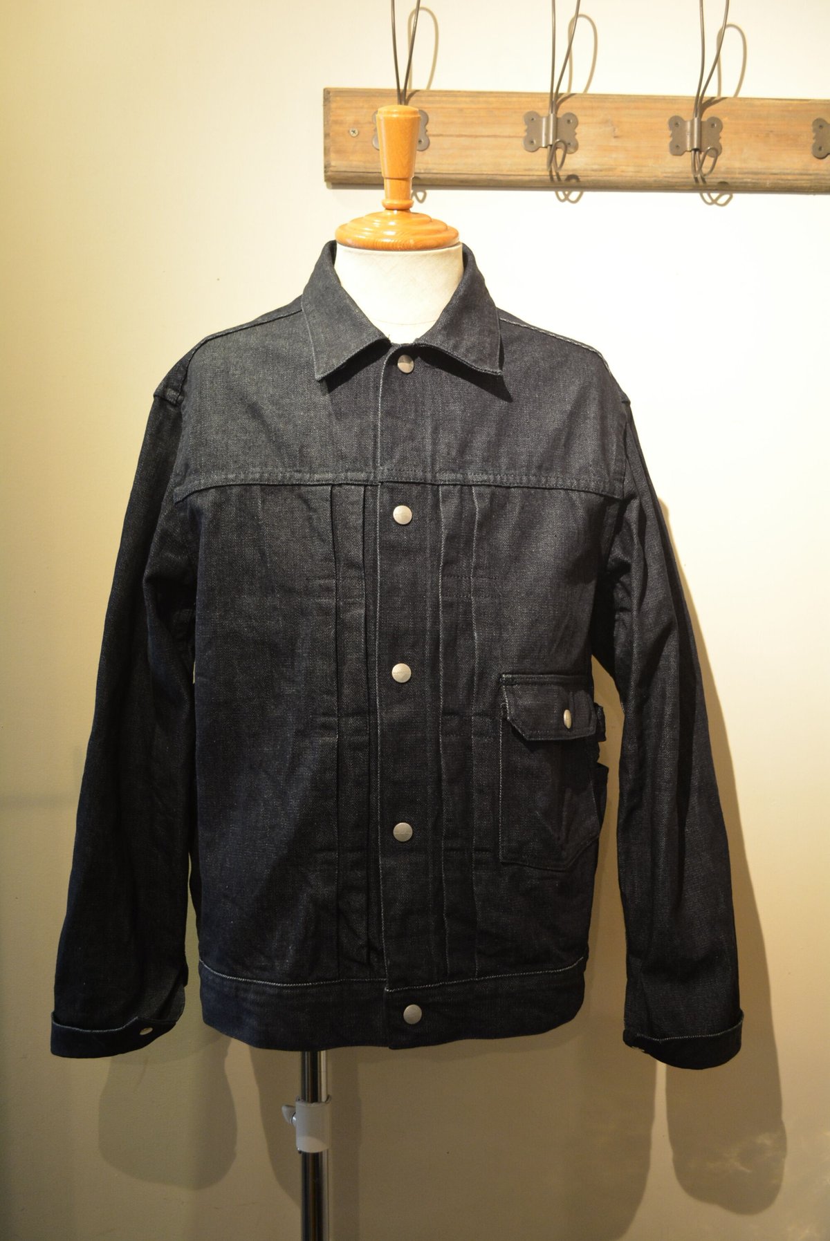 SASSAFRAS -Gardener Jacket-(BrokenDenim) | cred