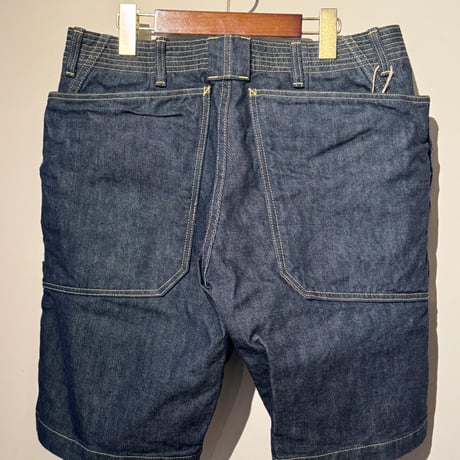 SASSAFRAS Fall Leaf Spayer Pants 1/2 13.5o.z Denim size Ｍ