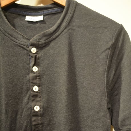 Schiesser -karl-heinz- Henley　1/2　anthrazit‐melan/darkgray-mel