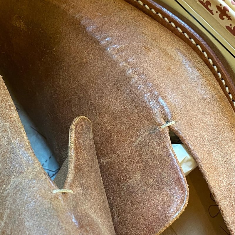 ZINTALA “ELASTICO” Natural Vacchetta Leather 