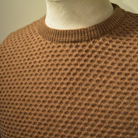 GRP WAFFLEKNIT‐lightweight‐ CAMEL