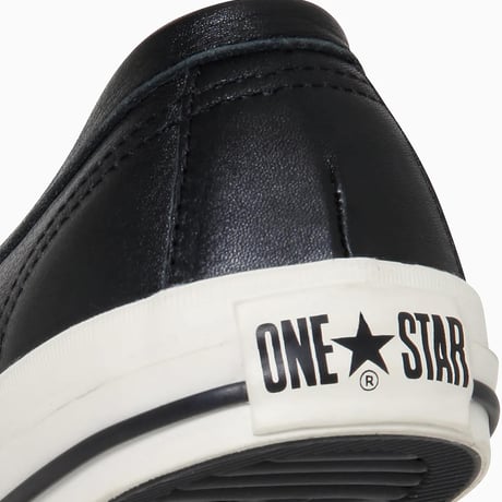 converse addict 10.10 one star loafer BLACK LEATHER