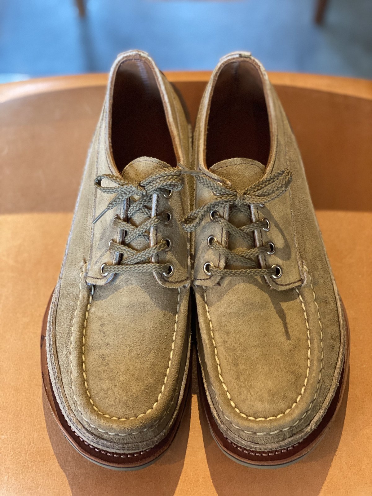 ラッセルモカシン オネイダ マンソンラスト size 8 E 箱付新品 ラッセルモカシン オネイダ マンソンラスト size 8 E 箱付新品