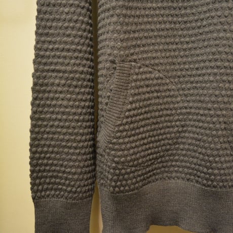 GRP‐spotknit‐shawlcollar(GRIGIO)