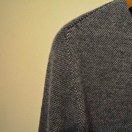 -seldom- V‐neck sweater　‐GRAY‐