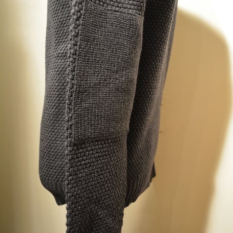 GRP WAFFLEKNIT‐mediumweight‐ antracite (チャコールグレー)