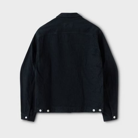 PHIGVEL‐MAKERS Co. PM300BK CLASSIC BLACK JEAN JACKET (Black)