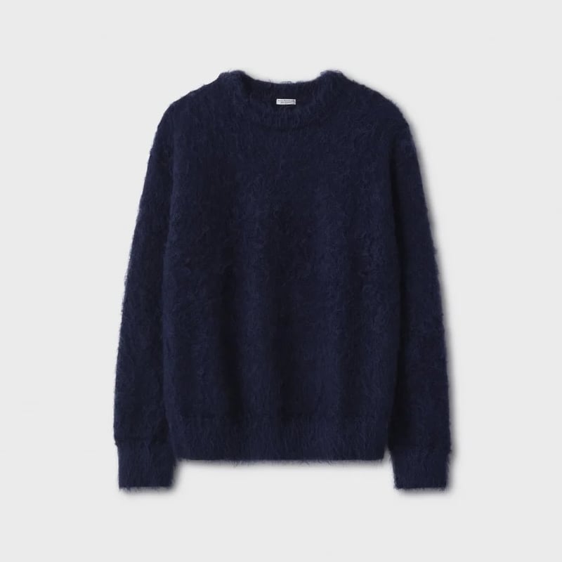 PHIGVEL フィグベル Mock Neck Mohair PHIGVEL - フィグベル / MOCK NECK MOHAIR SWEATER | NOTHING BUT
