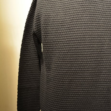 GRP crewneck “spotknit” NERO(ブラック)