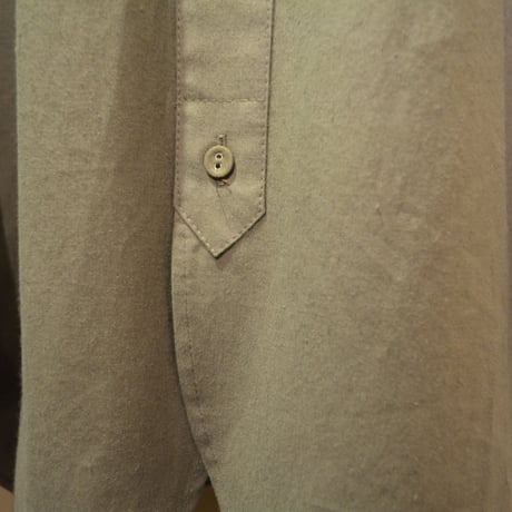 Frank Leder-bedlinenshirt- (OldStyle) OLIVE