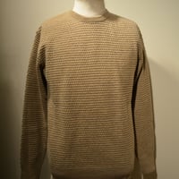 GRP crewneck “spotknit” BEIGE(ベージュ)