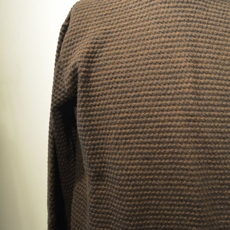 GRP crewneck “spotknit” MARRON(ブラウン)