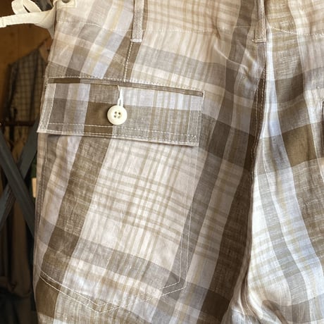 kenneth field ceremonyⅡwide plaids brown