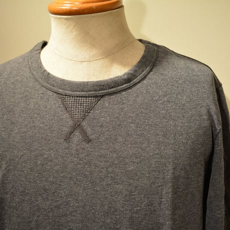 schiesser -hugo sweat- dark grey melange