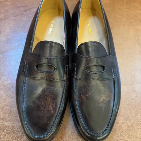 JOHN LOBB “LOPEZ” Last#4395 museumcalf DARK BROWN size６1/2 Ｅ