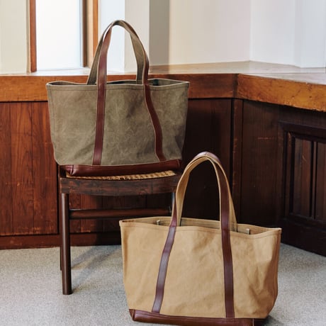 ARTS & CRAFTS -AGING CANVAS  BASIC TOTE-  ベーシックトート