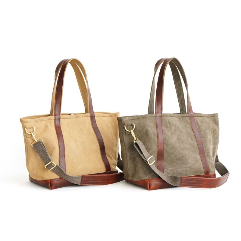 arts&crafts AGING CANVAS 2WAY TOTE トート ARTS & CRAFTS -AGING CANVAS 2WAY TOTE- 2ウェイトー