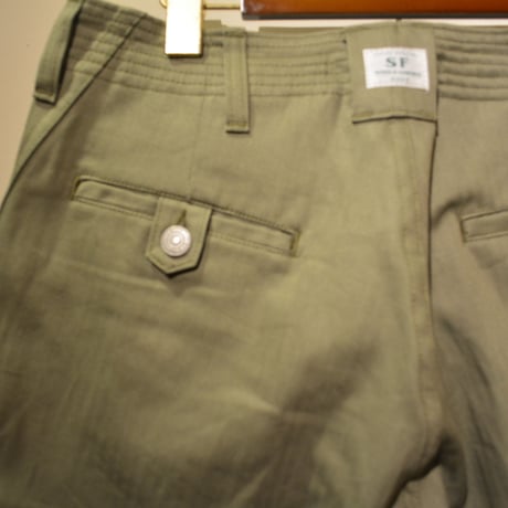SASSAFRAS -sprayer stream pants‐OliveHBT