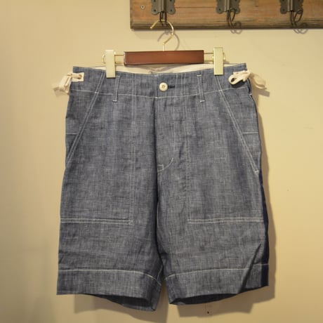 KENNETH FIELD CEREMONY Ⅱ SHORTS -BLUE-