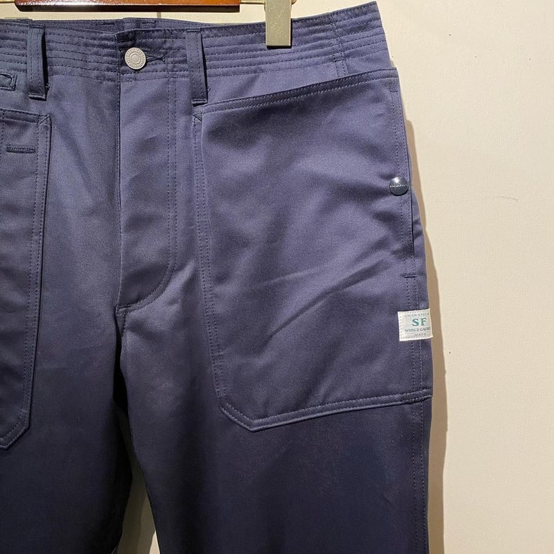 SASSAFRAS -Fall Leaf Sprayer Pants- (NAVY) | cr