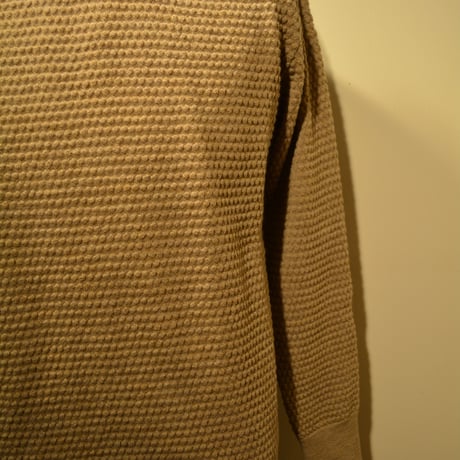 GRP crewneck “spotknit” BEIGE(ベージュ)