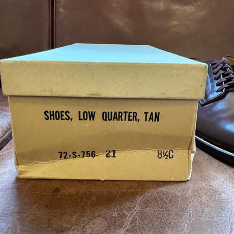 DEADSTOCK 1940's〜1950's USMC officer shoes size 8 1/2 C ※with BOX