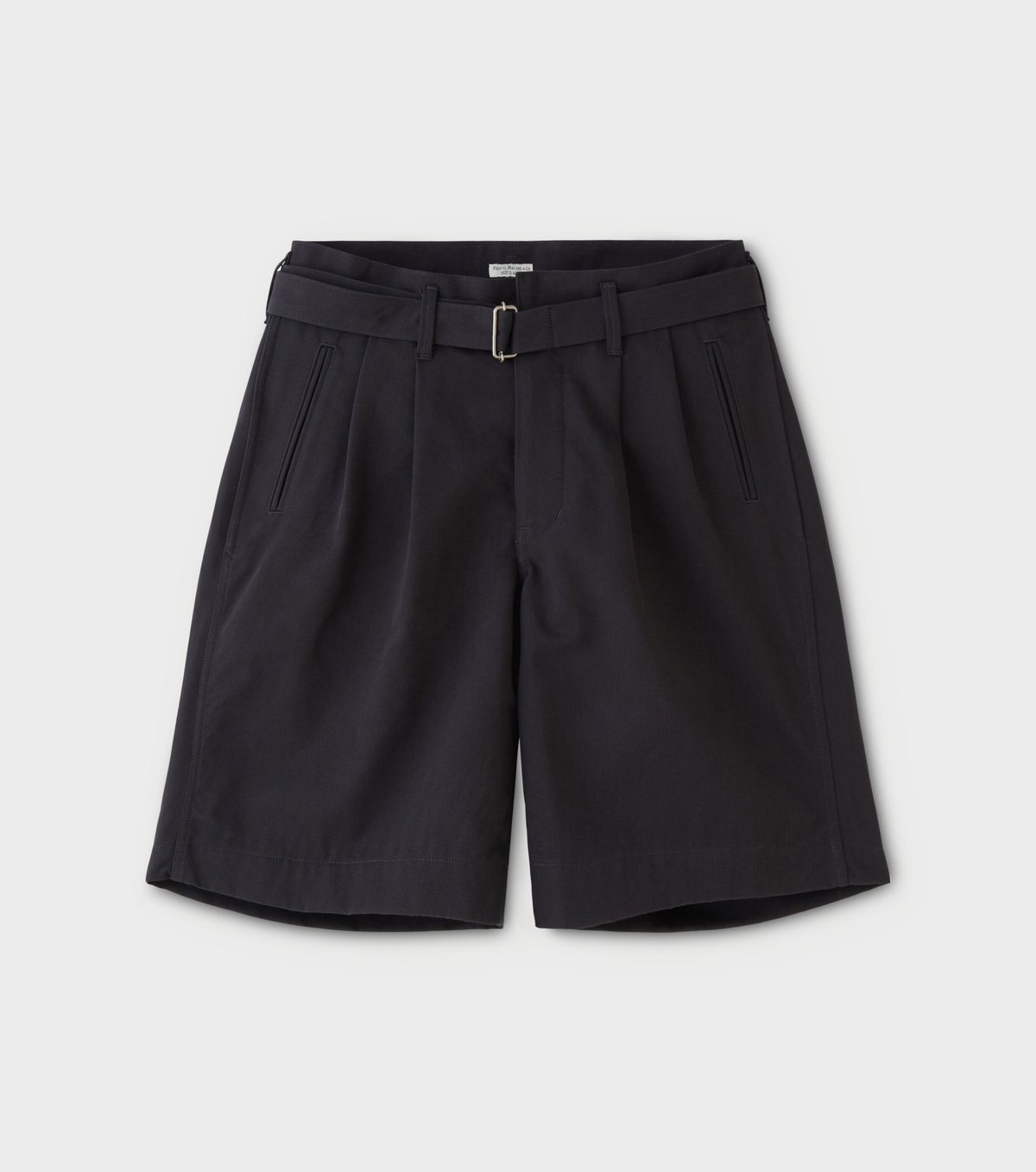 パンツ PHIGVEL BELTED 2TUCK SHORTS DUSTBLACK fit=scale-down,w=1200