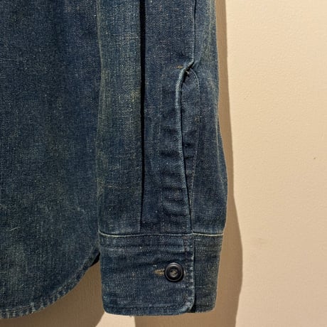 RRL (double RL) DENIM WORKSHIRTS (INDIGO) sizeＬ