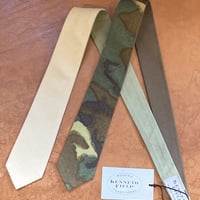 kenneth field 4face tie camo×solid rip stop