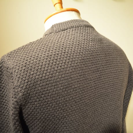 GRP WAFFLEKNIT‐mediumweight‐ grigio(ライトグレー)