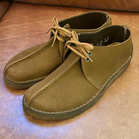 DEADSTOCK Clarks “deserttrek”  Made in England🏴󠁧󠁢󠁥󠁮󠁧󠁿 “Coke suède”