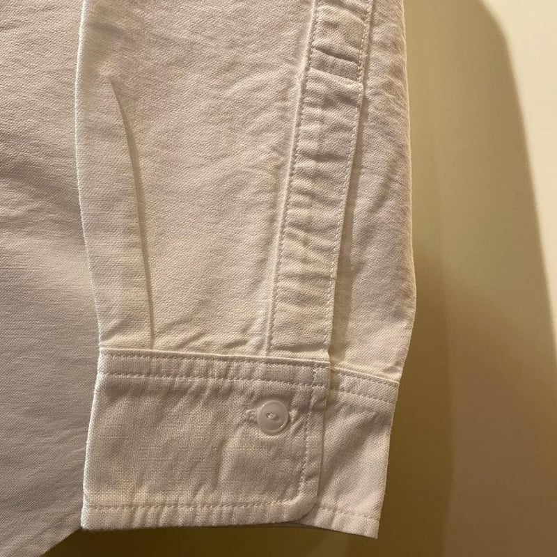 SASSAFRAS-Green Thumb Shirt-WhiteOxford | credo