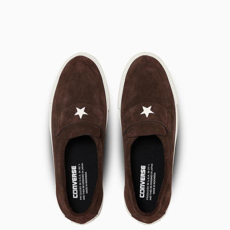 converse addict one star loafer BROWN