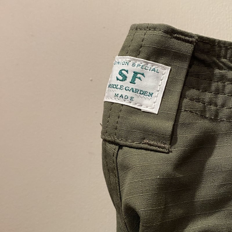 SASSAFRAS -sprayer stream pants- COTTON RIP STO
