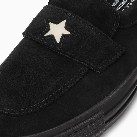 CONVERSE ADDICT  ONE STAR LOAFER（BLK×BLK）